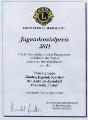 Lions-Urkunde