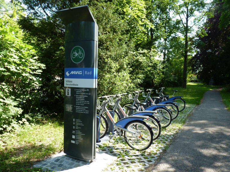 Radfahren in Oberschleißheim Gemeinde Oberschleißheim