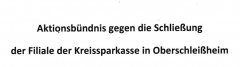 Aktionsbündnis gegen Schließung KSK