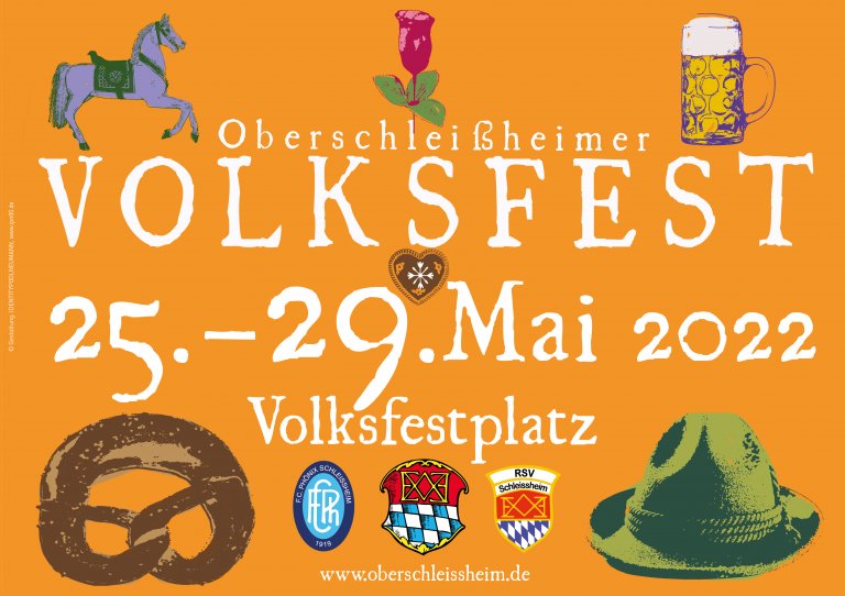 Volksfest Logo Plakat