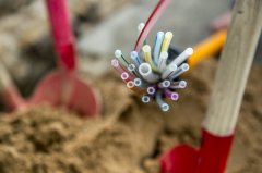 Glasfaser Breitband Baustelle