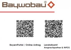 BayWobau Logo und Antrag zu EOF Wohnungen