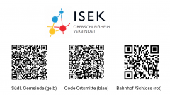 ISEK Logo und QR Codes